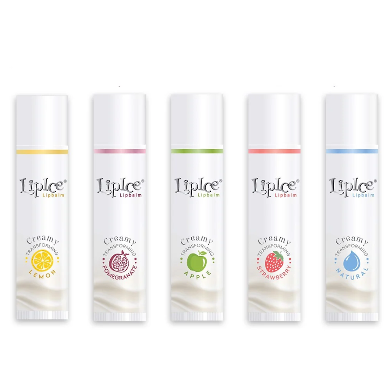 Son dưỡng môi không màu chuyển kem mịn LipIce Creamy Hương Tự Nhiên (Natural) 3.3g