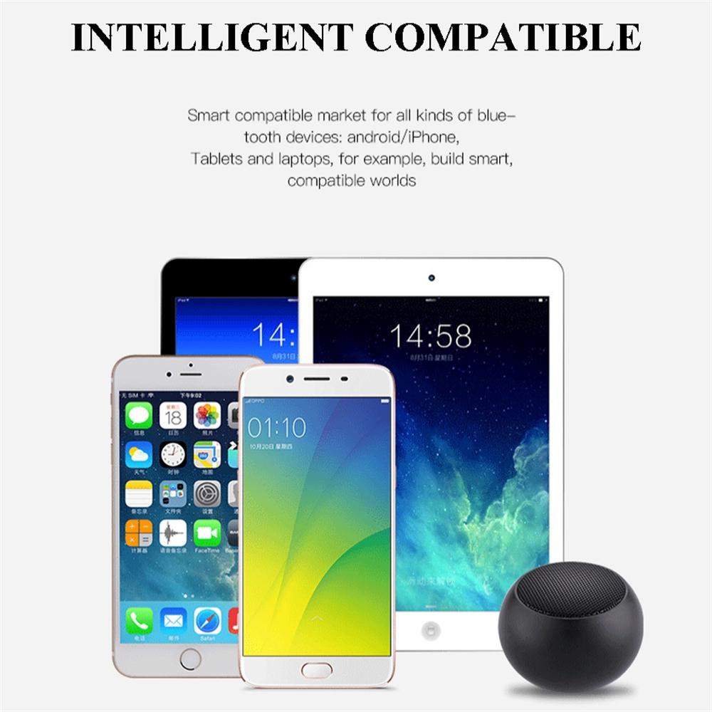 Loa Bluetooth mini Thể thao ngoài trời Bỏ túi Loa không dây Kết nối TWS Vỏ thép nhỏ Vỏ kim loại Loa nghe nhạc âm thanh nổi Màu sắc: Vàng