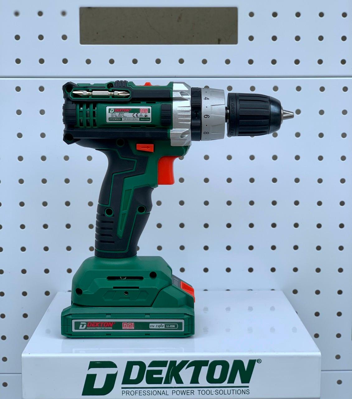 MÁY KHOAN PIN 21V DEKTON M21-ID10CB - HÀNG CHÍNH HÃNG