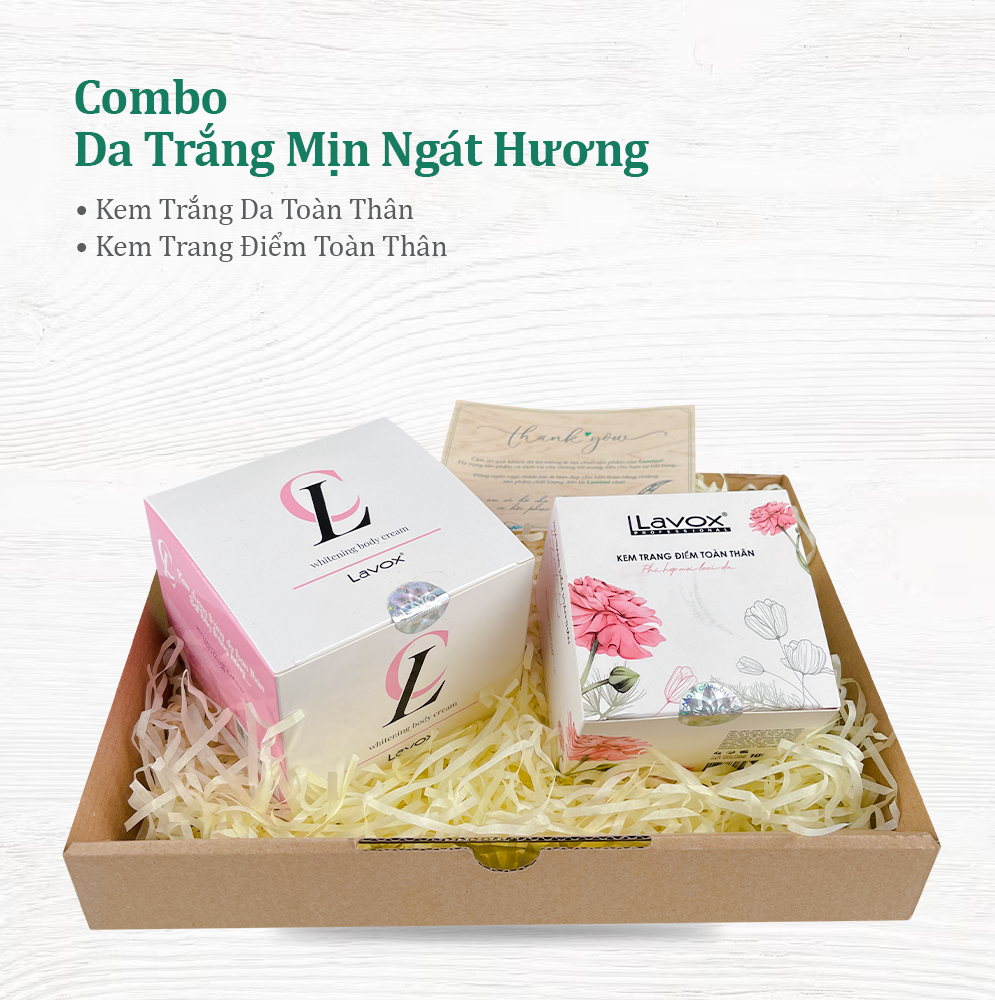 Combo Da Trắng Mịn Ngát Hương
