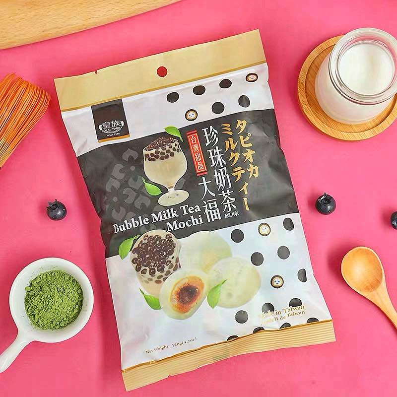 Bánh mochi Đài Loan Royal Family 120g, bánh ăn vặt nếp dẻo nhiều hương vị thơm ngon dinh dưỡng An Gia Sweets Snacks