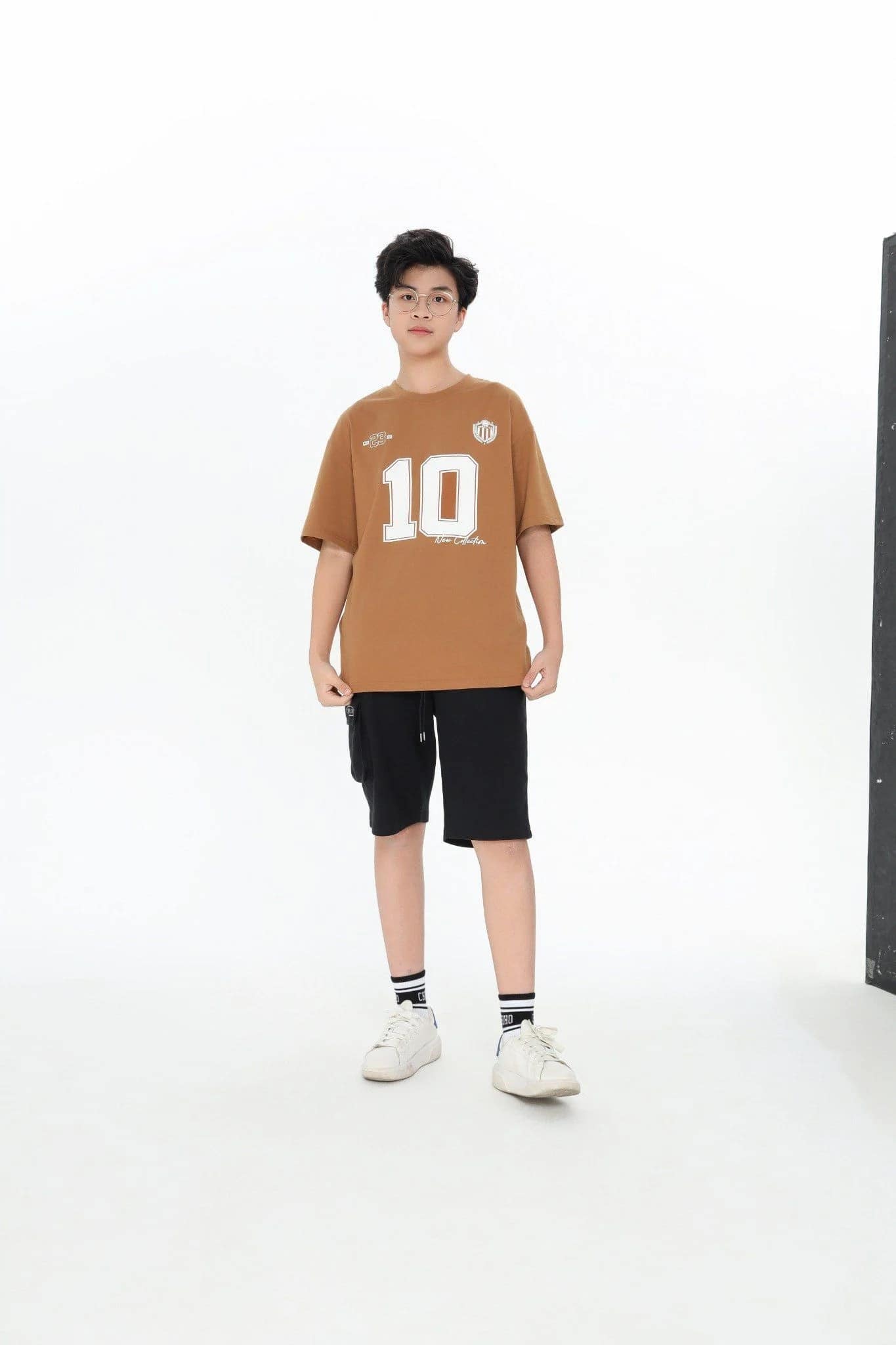 Áo phông Teen Boy ngắn tay CHIHO chất cotton mềm mịn thấm mồ hôi size XS-L