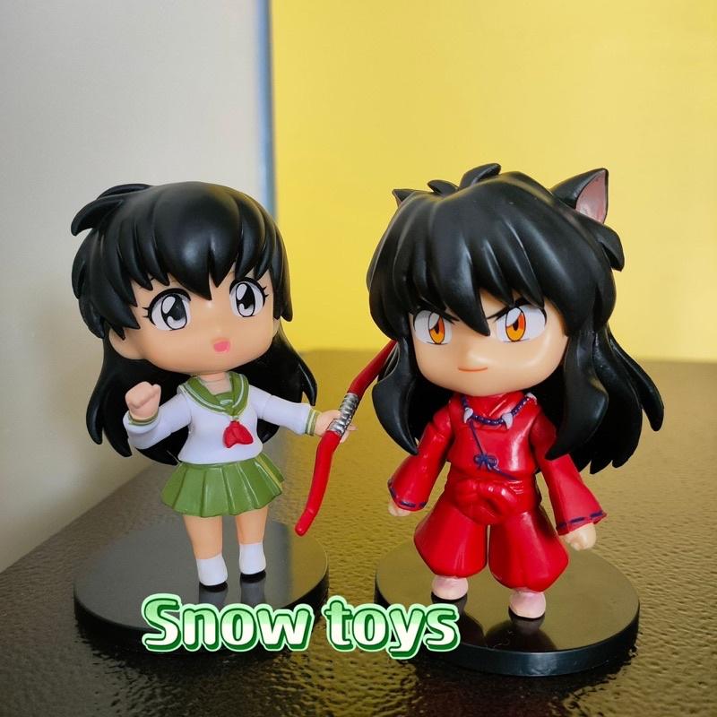 Mô hình InuYasha - Higurashi Kagome Sesshomaru Kikyou Kikyo - Khuyển dạ xoa - Cao 9~11cm - Inu Yasha