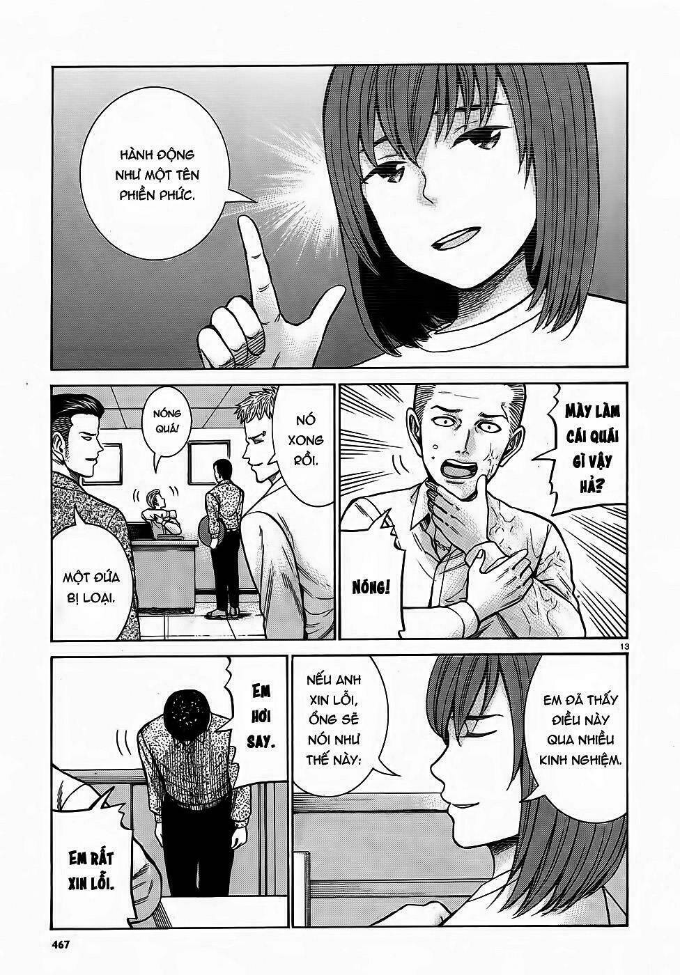 anh chàng yakuza và cô nàng siêu năng lực chapter 81 12