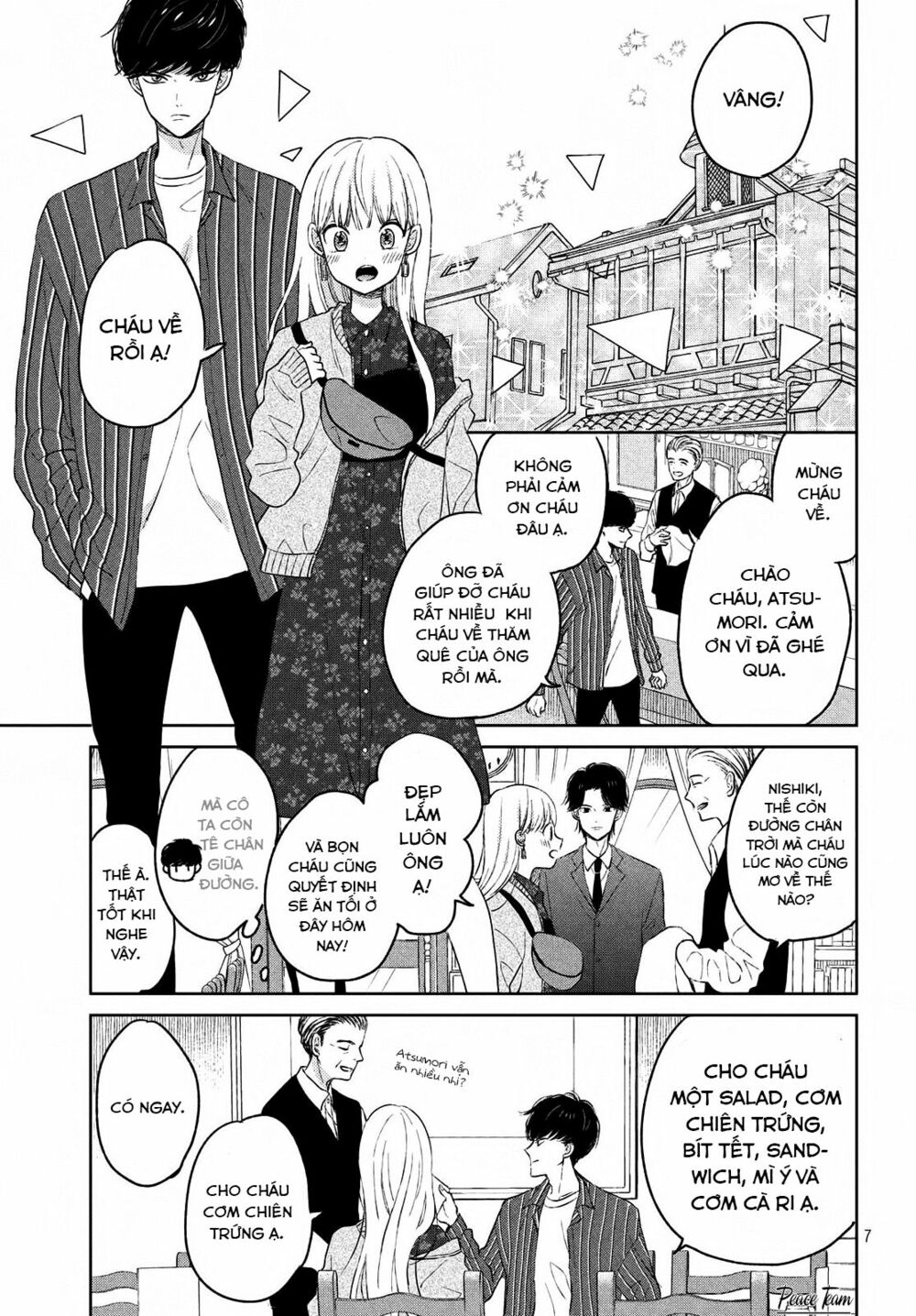 cô dâu (←chưa cưới) của atsumori-kun chapter 3 7