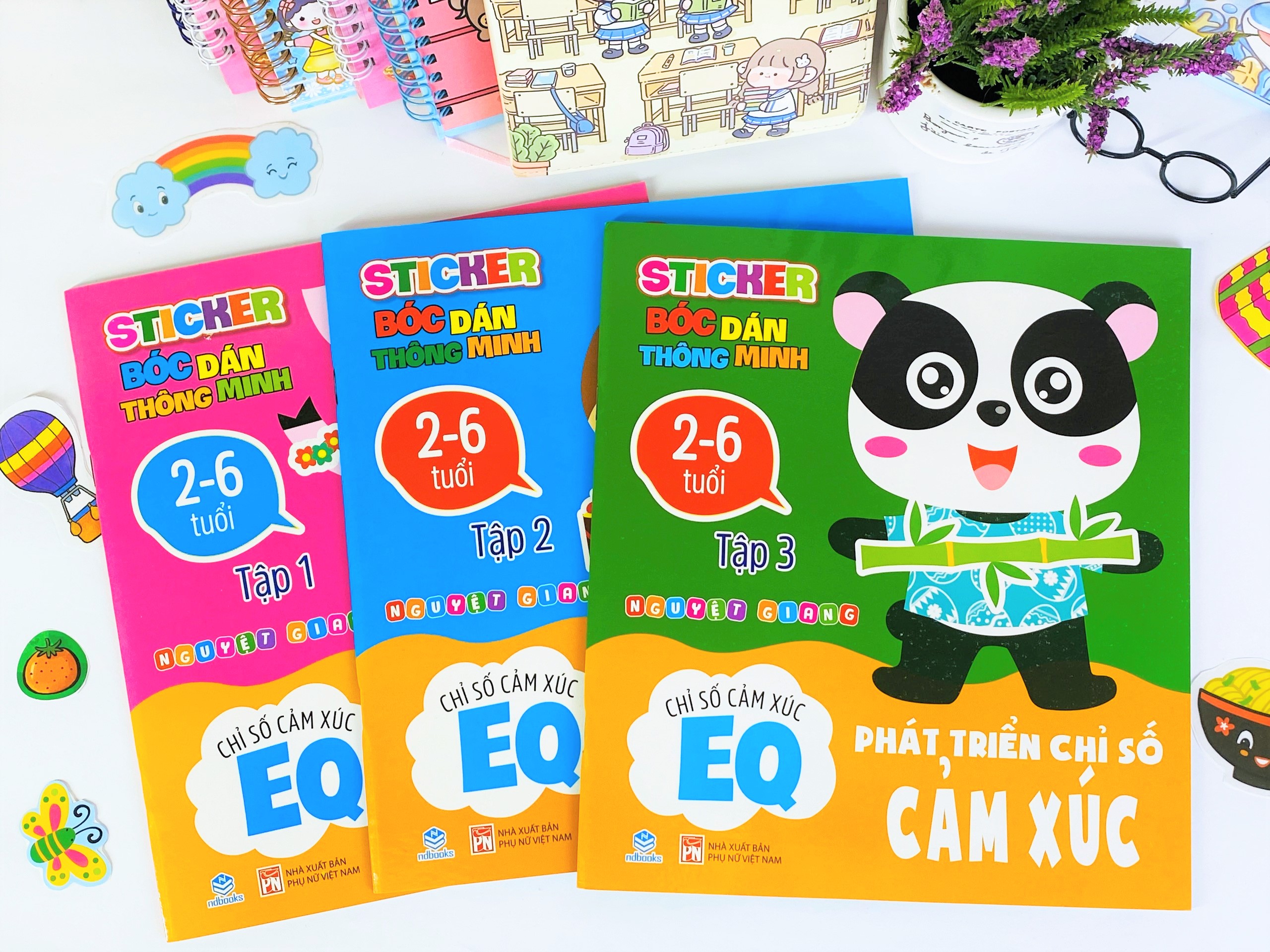 Sticker bóc dán thông minh - phát triển chỉ số cảm xúc EQ quyển 3