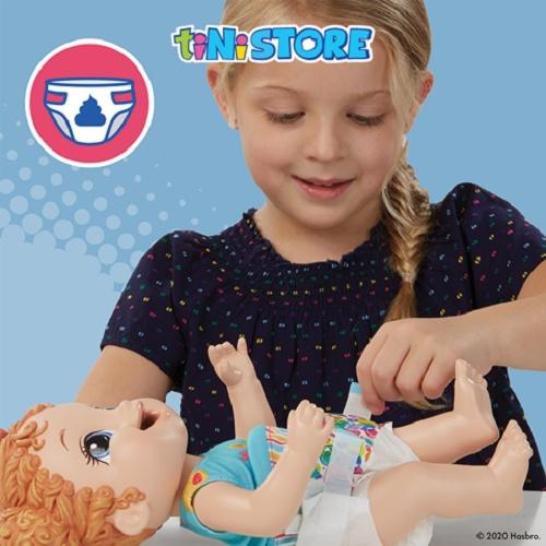 Đồ chơi bé gái Hasbro búp bê tóc vàng làm bữa sáng Baby Alive