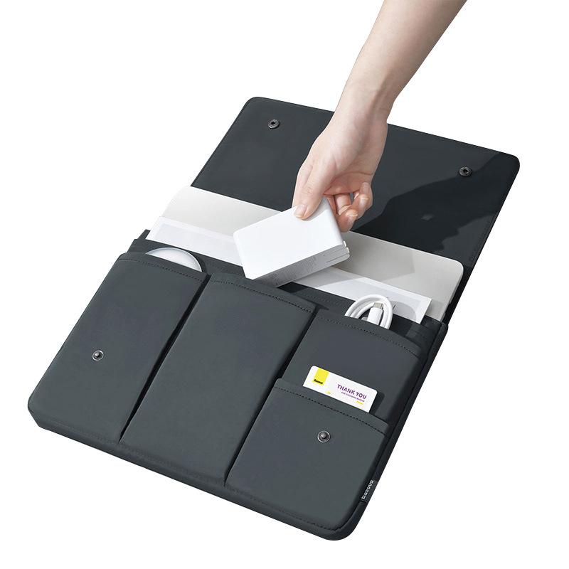 Túi Đựng Laptop Siêu Nhẹ Dành Cho Macbook Air Pro 13 14 15 16 Inch Tay Máy Tính Bảng Dành Cho iPad kinh Doanh Cặp