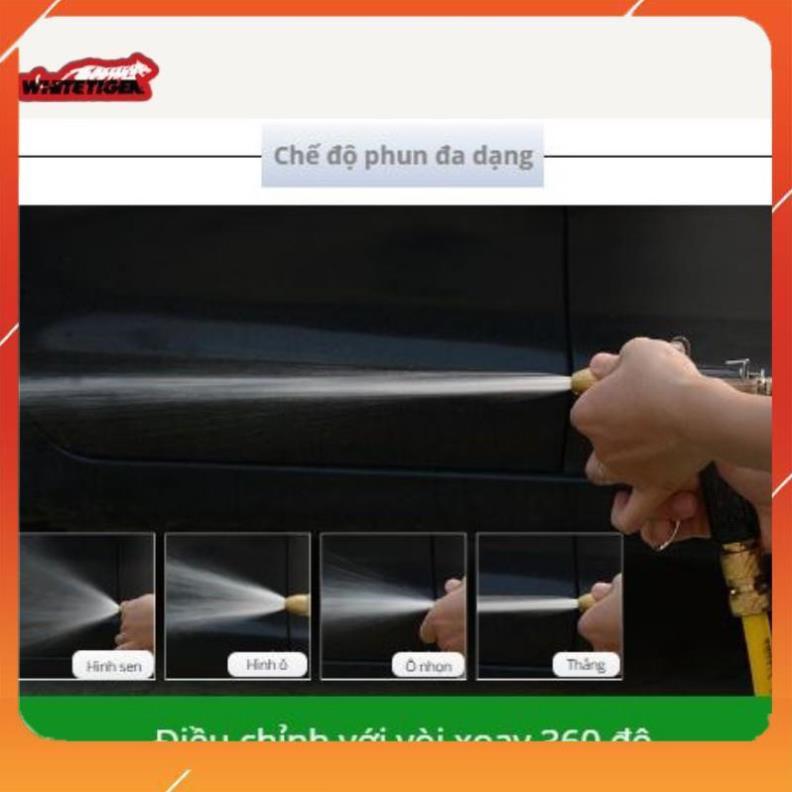 Vòi xịt nước rửa xe thông minh làm sạch mọi thứ bằng nước áp lực cao với nhiều chế độ 206236