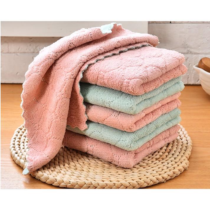 Combo 50 khăn lau bếp đa năng 2 mặt siêu thấm hút