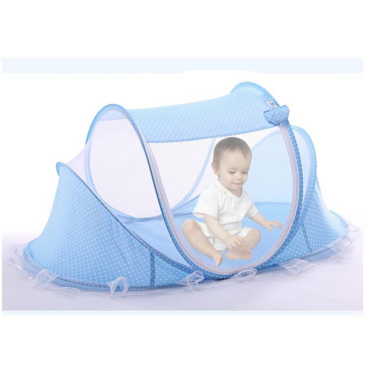 Màn chụp tránh muỗi cho bé sơ sinh đến 2 tuổi - mùng happy baby