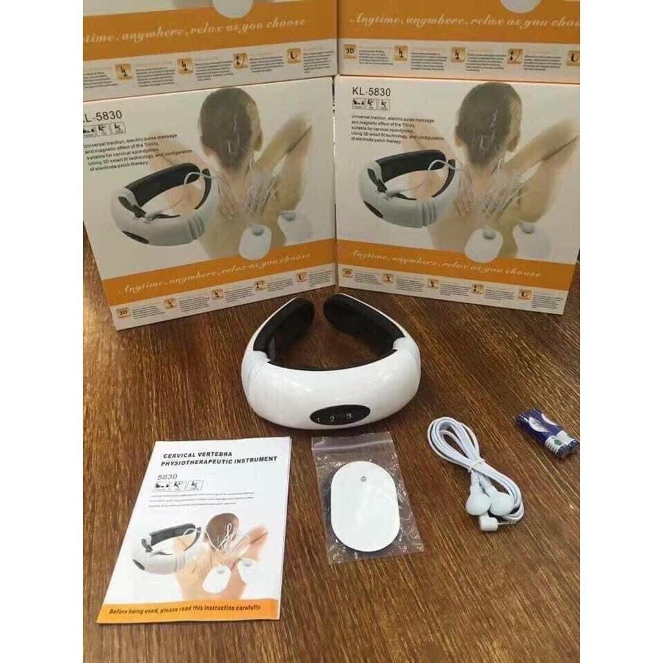 Máy massage cổ vai gáy 3D thông minh cao cấp