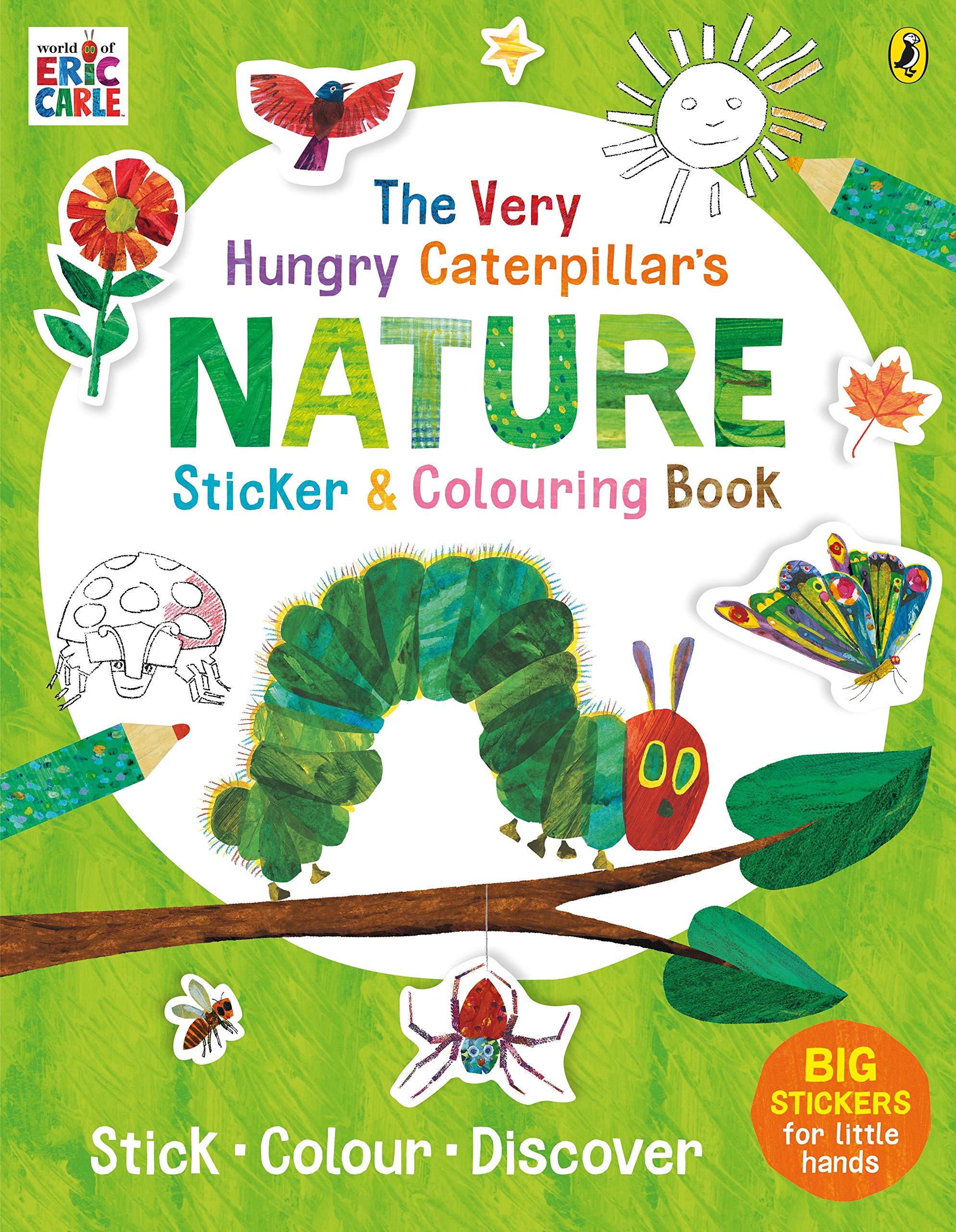 The Very Hungry Caterpillar’s Nature Sticker and Colouring Book