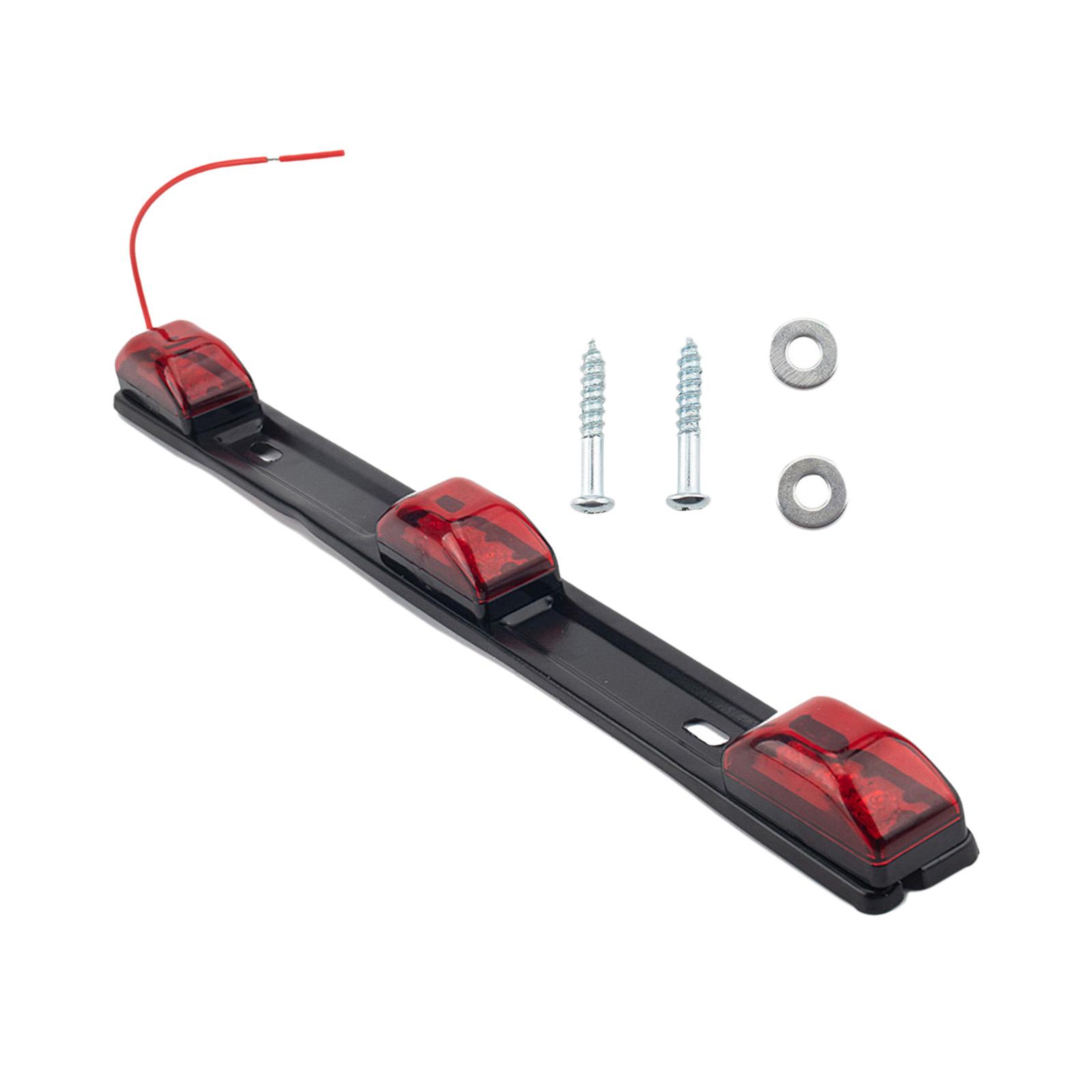 14inch Red Bright Led ID Bar Clearance Light for Rear and Side of Truck RV