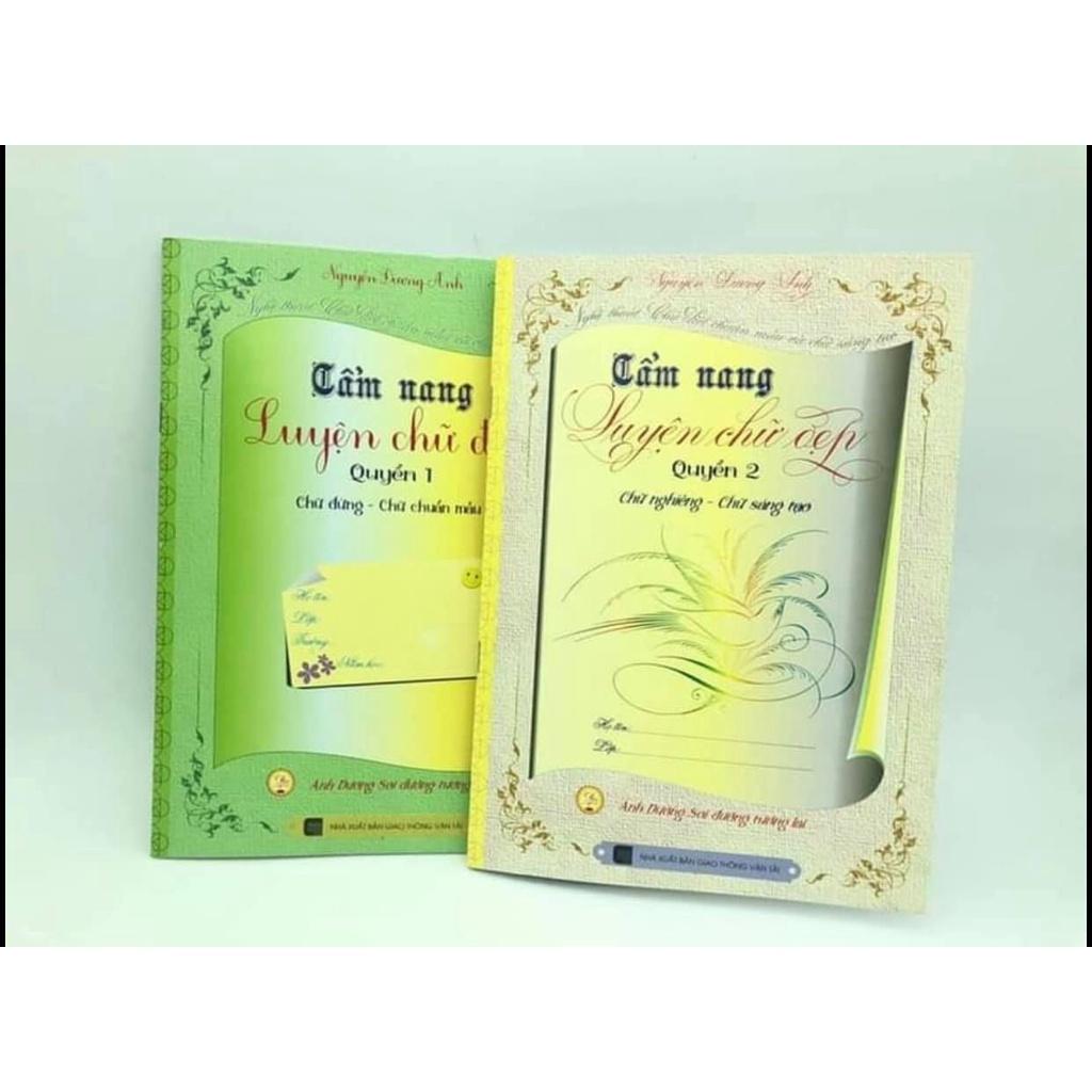 Vở Cẩm nang luyện chữ đẹp