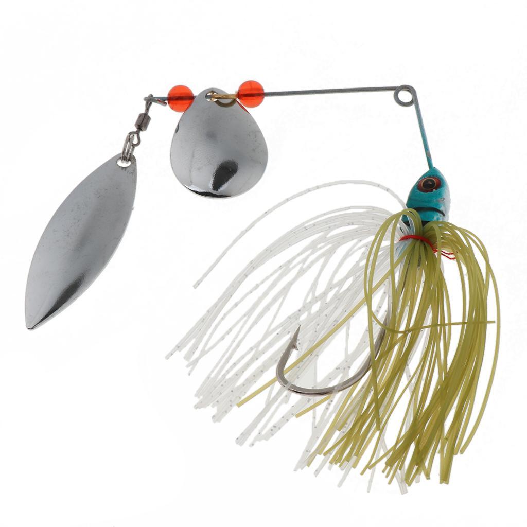 15g Hard Metal Fishing Lure Spinner Bait Spoon Tackle