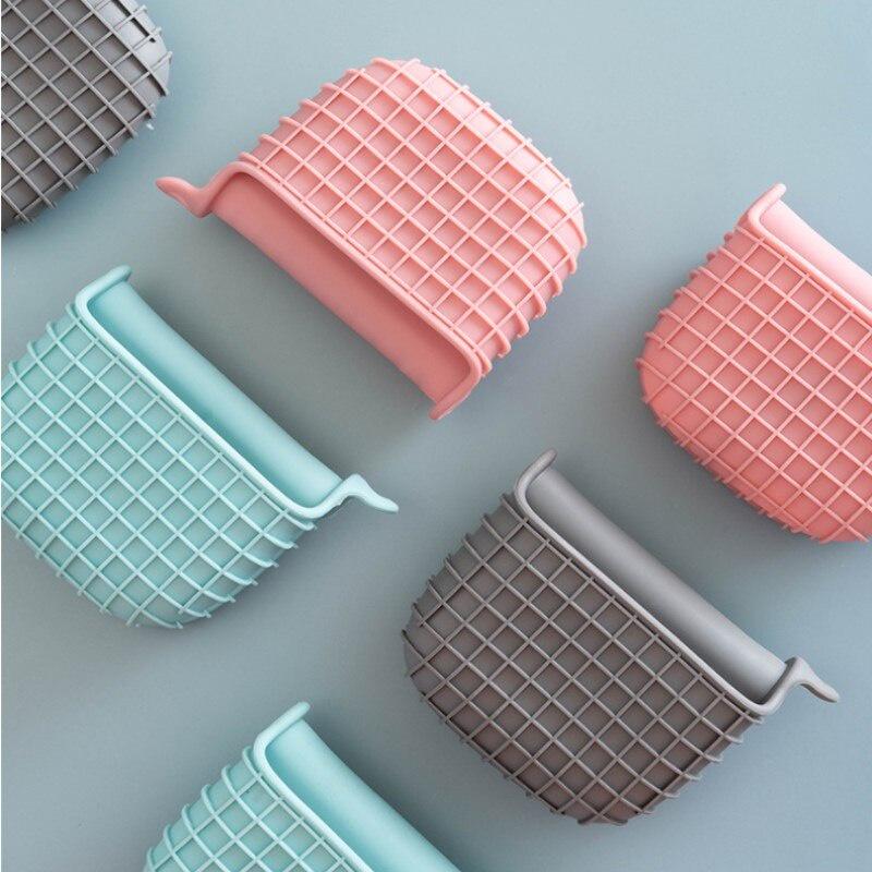 1pc Kitchen Baking Silica Gel Heat Insulation Clip Anti Scalding Non Slip Gloves Household Bowl Oven Microwave Oven Gloves