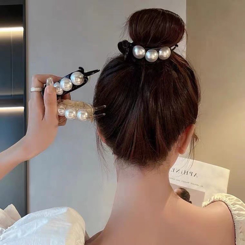 Kẹp Tóc Đính Ngọc Trai Xinh Xắn