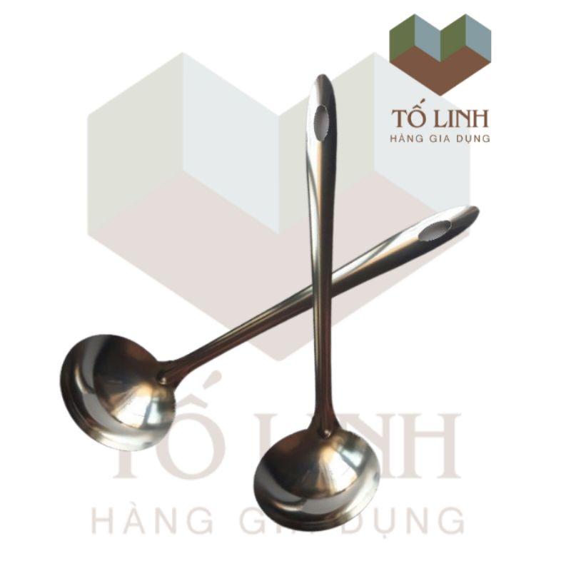 Muôi canh cán inox 304
