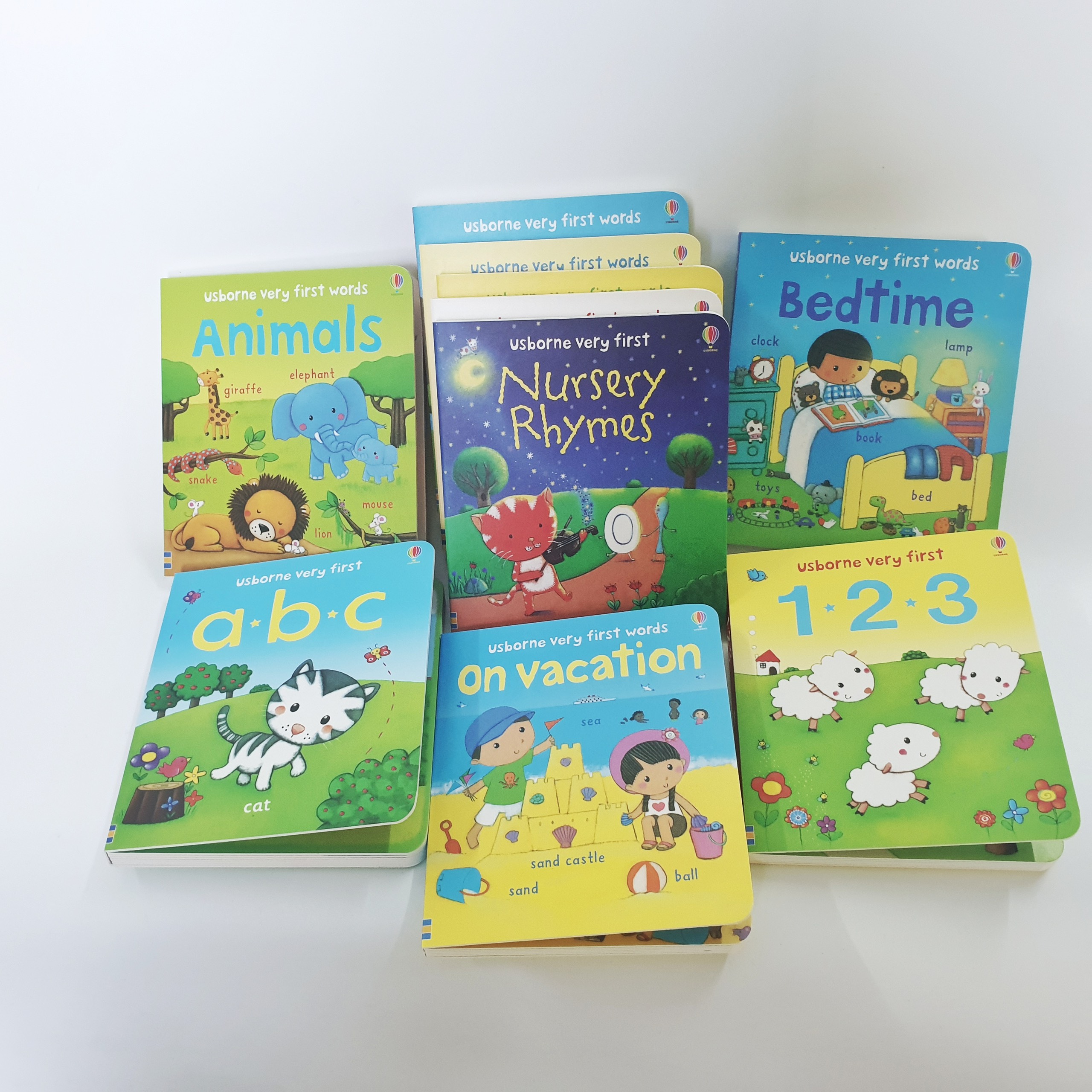 Usborne very first words bộ nhập 10q bìa cứng