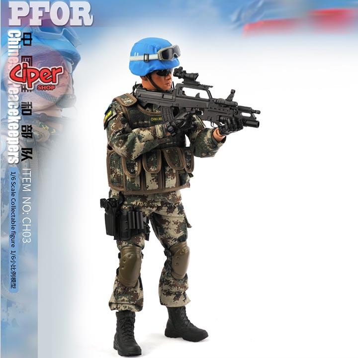 Mô hình Lính PFOR Chinese Peacekeepers CH03 1/6 - KADHOBBY