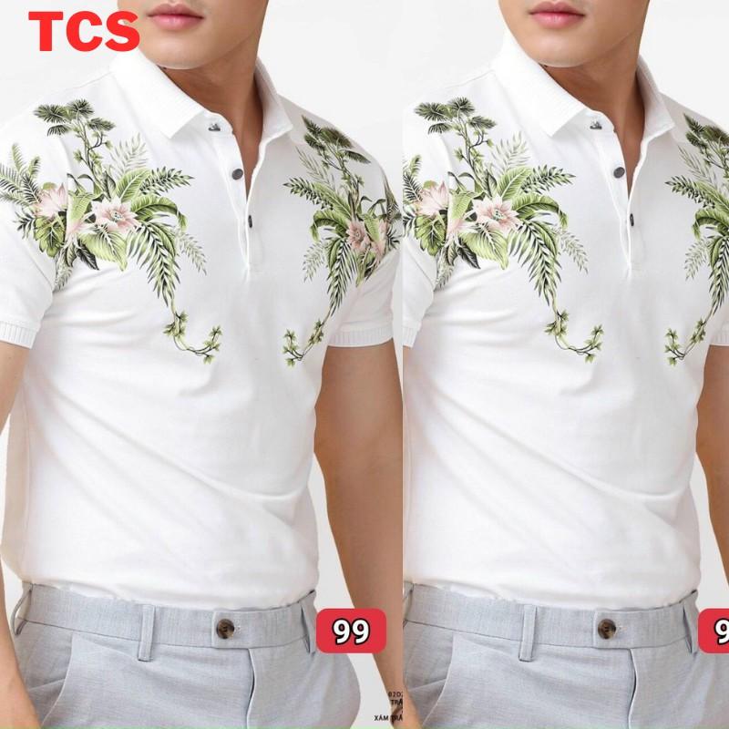 Áo thun Nam Có Cổ Cao Cấp mới thời trang giá rẻ TCS 96