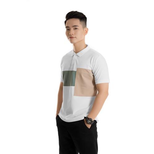 Áo polo nam cotton cá sấu cổ bẻ tay ngắn PL03