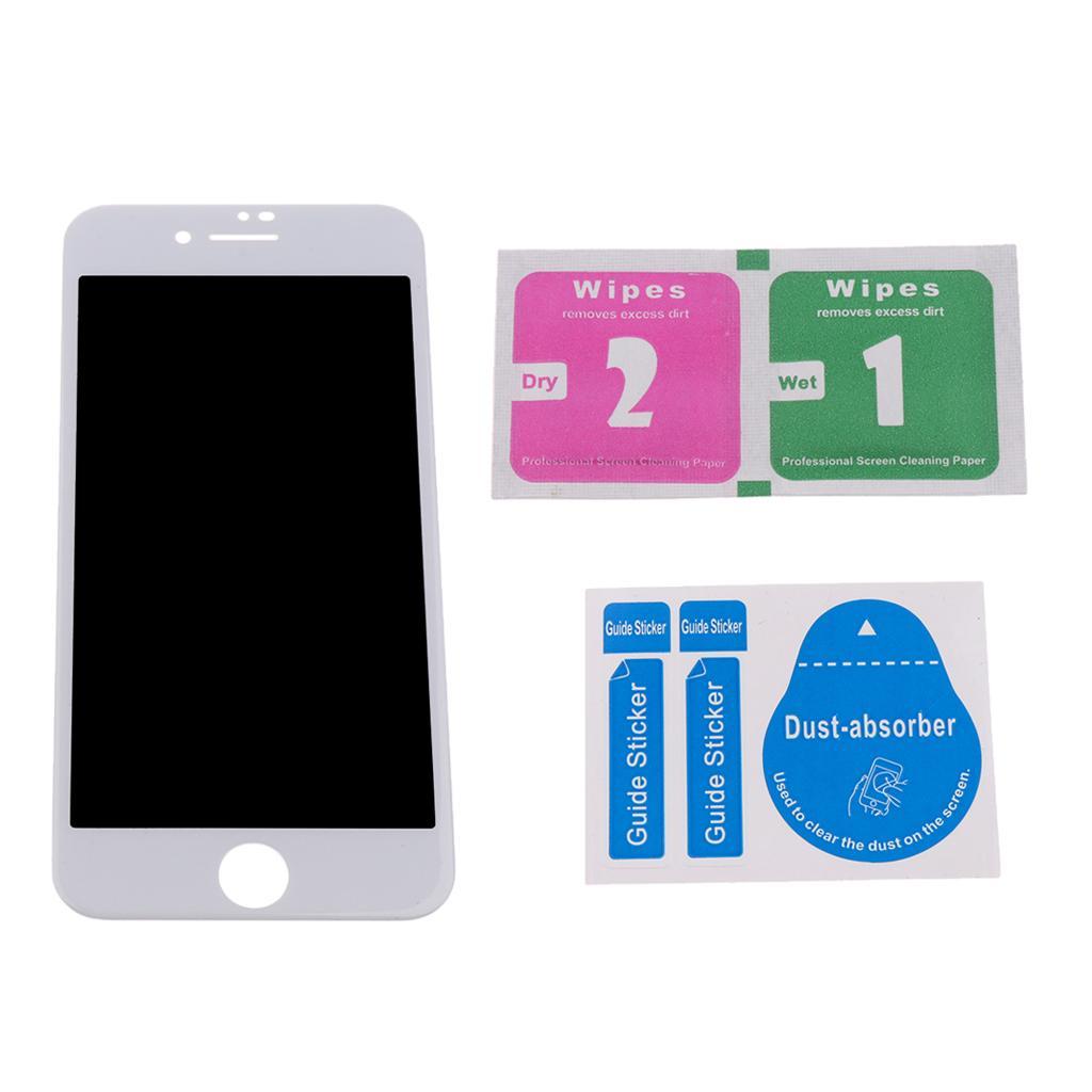 For iPhone X, 7, 8 & 7, 8 Plus,Full Coverage Tempered Glass Screen Protector