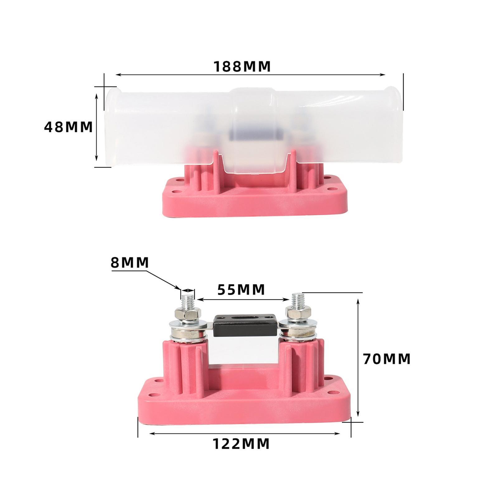 Fuse Holder Junction Box Professional DIY Accessory Replace 60A-300A Car Audio Modification Fuse Box Anl Fuse Holder for Automotive Bus