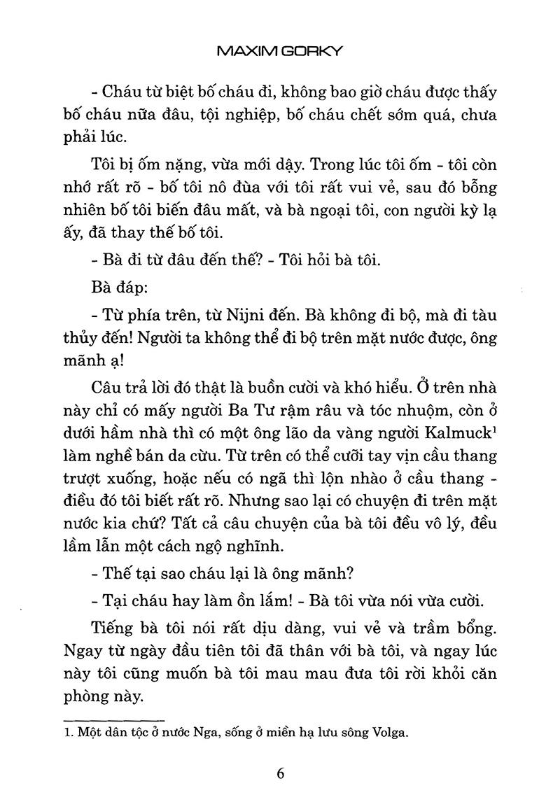 Sách Thời Thơ Ấu (Tái Bản)