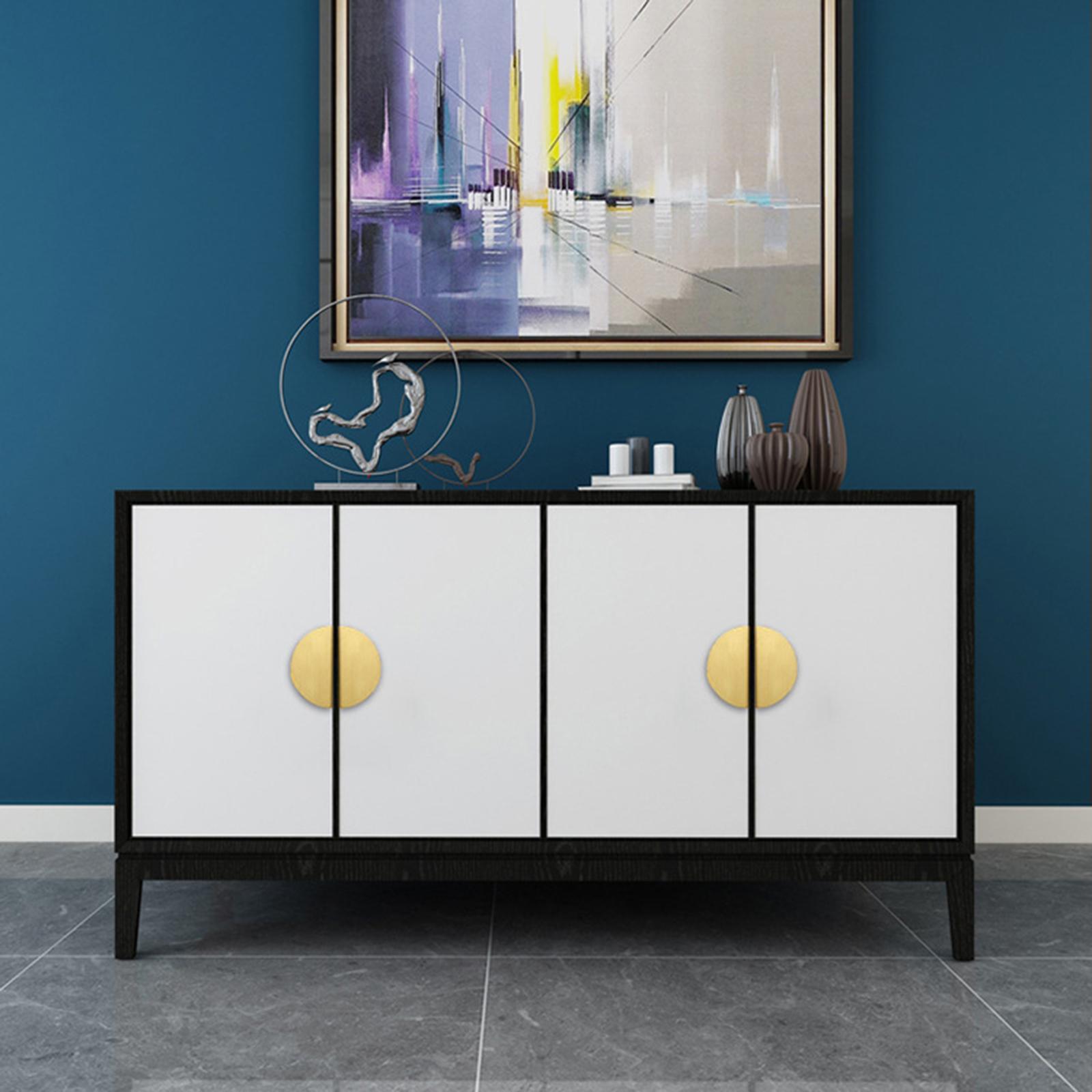 Half Moon Pull Cabinet Handle Drawer Pull Knob Kitchen Furniture Hardware