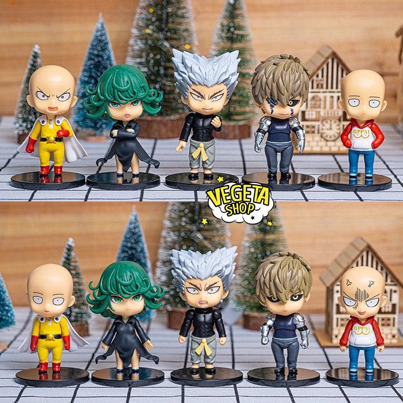 Mô hình One Punch Man - Các mô hình nhân vật One Punch Man - Saitama Genos Tatsumaki Garou tự chọn - Cao 9~10cm