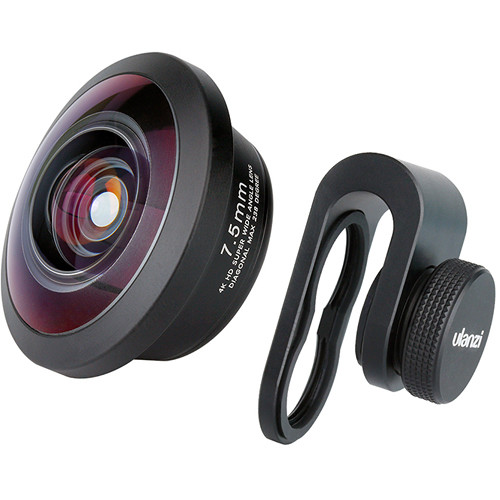 Lens Dành Cho Điện Thoại, Ulanzi 7.5MM 238 Degree Fisheye HD Lens | Hàng Chính Hãng