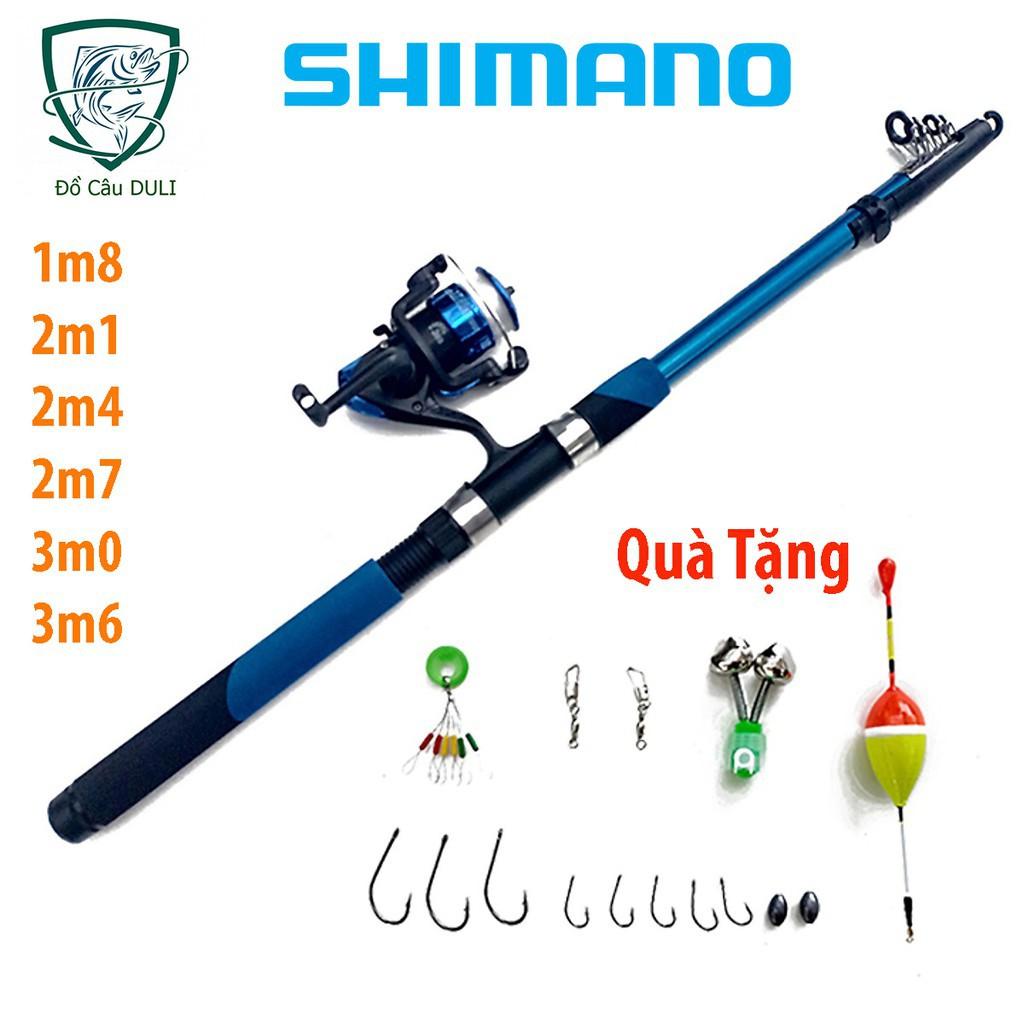 Bộ Cần Câu Giá Rẻ Shimano Kèm Máy + 100m Dây + Bộ Phao Lưỡi BCC-1