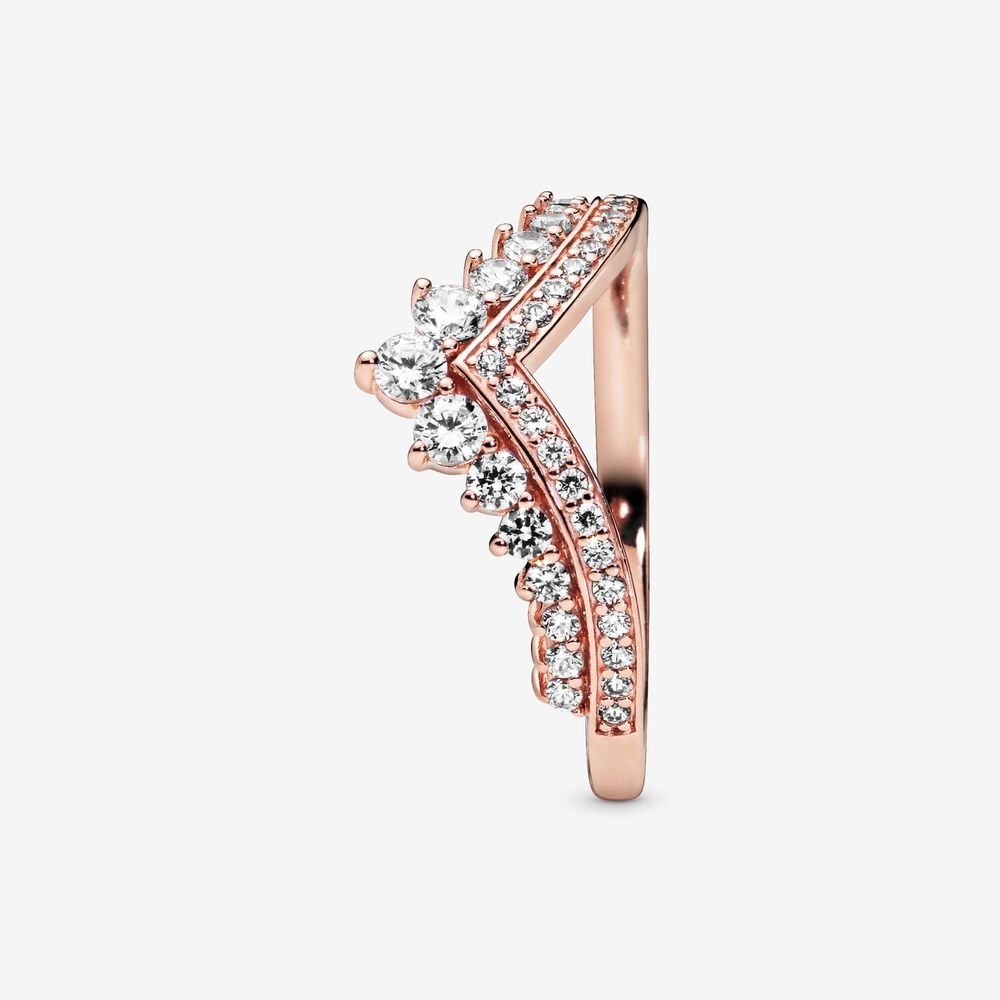 Nhẫn CDE Princess Wishbone Silver Ring