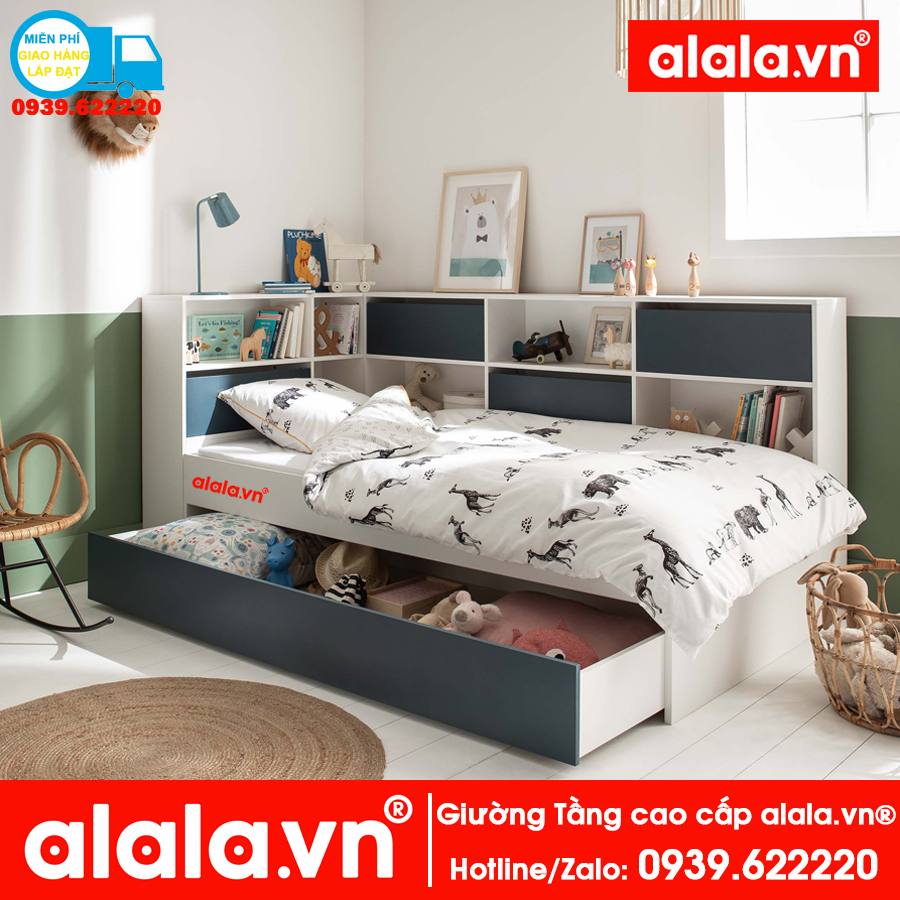 Giường tầng ALALA111 cao cấp - Thương hiệu alala.vn ( trên 1m2, dưới 1m)