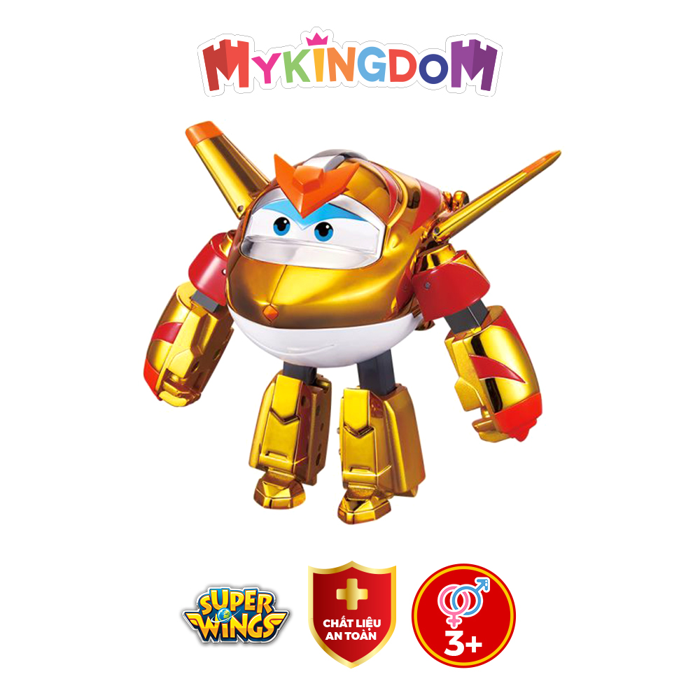 Đồ Chơi SUPERWINGS Đồ Chơi Robot Biến Hình Cỡ Lớn Golden Tốc Độ YW750231