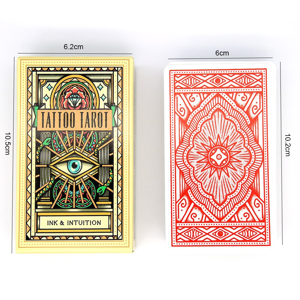 Bài Tarot Oracle Tiên Tri Tattoo Tarot  Đá Thanh Tẩy