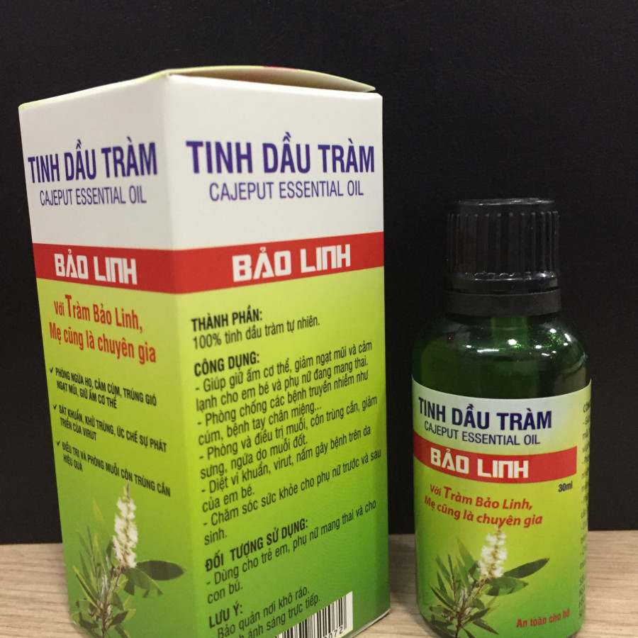 Combo 2 Chai Tinh Dầu Tràm Bảo Linh (Tặng 10 Bao Lì Xì Giấy Kraft)