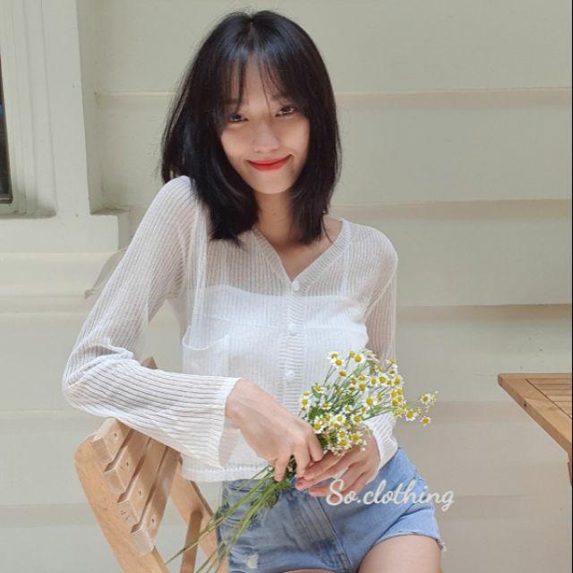 MÃ 8_Áo len nữ mùa hè Hàn Quốc mẫu mới nhất