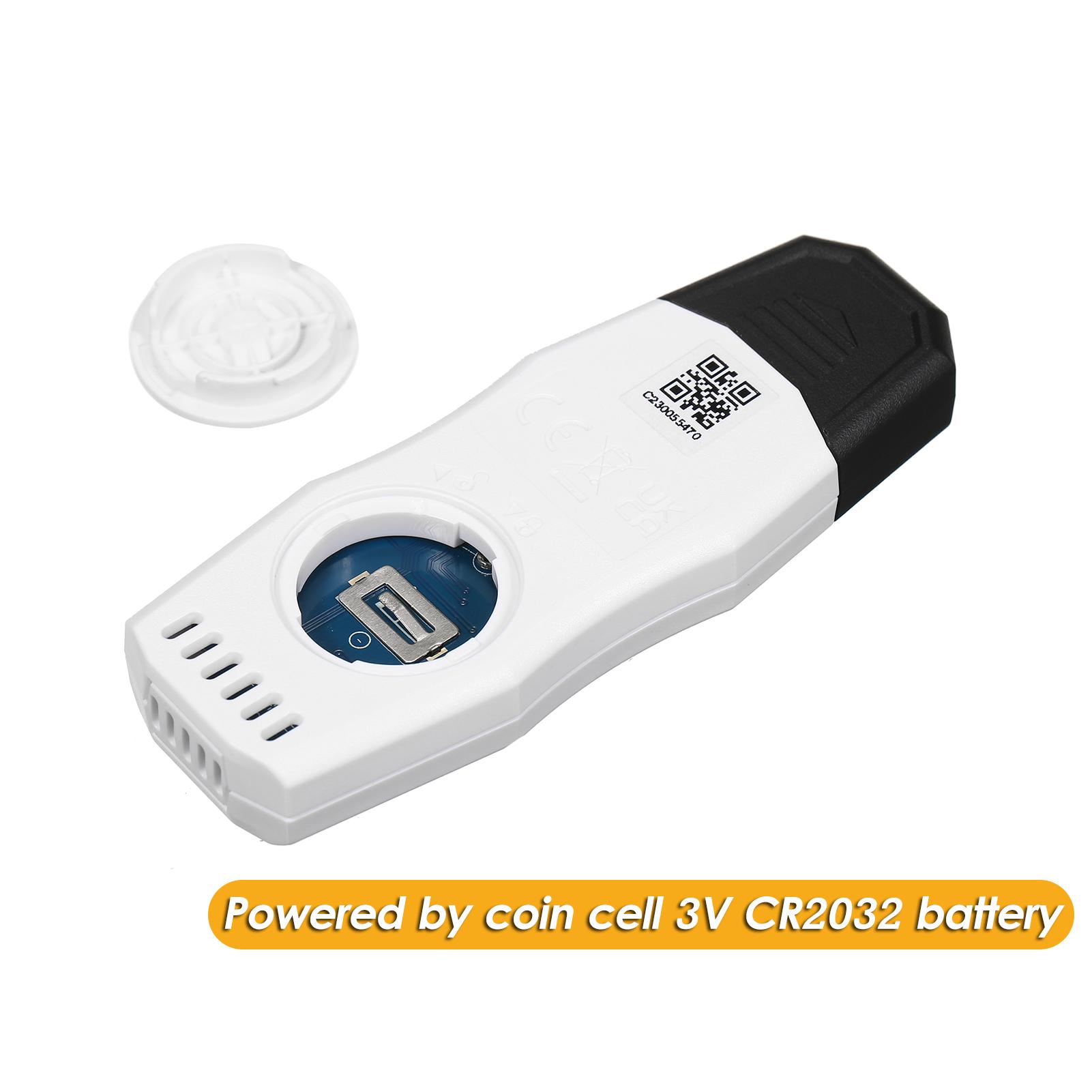 UNI-T Portable USB Data Logger for Temperature and Humidity, Reusable Temperature Data Recorder Humiture Recording Meter, with Built-in Software to Generate PDF and XLS Reports