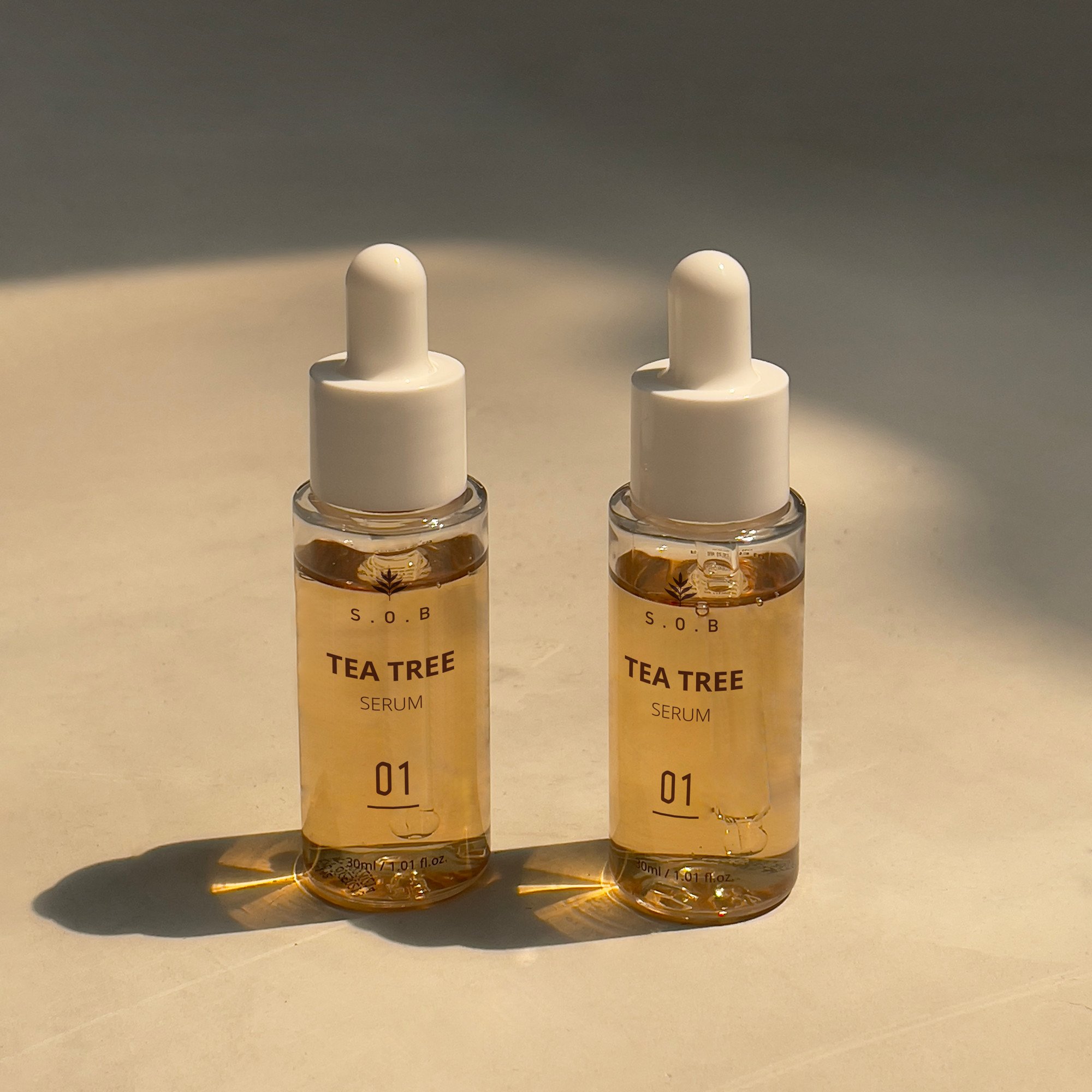 Serum giảm mụn, ngăn ngừa mụn và viêm S.O.B TEA TREE SERUM