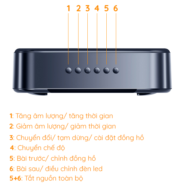 Loa Nghe Nhạc Bluetooth Không Dây Di Động Cầm Tay Mini H9 Kiêm Đài FM và Đồng Hồ BáoThức Phiên Bản Mới Cho Điện Thoạị Laptop ( giao màu ngẫu nhiên )