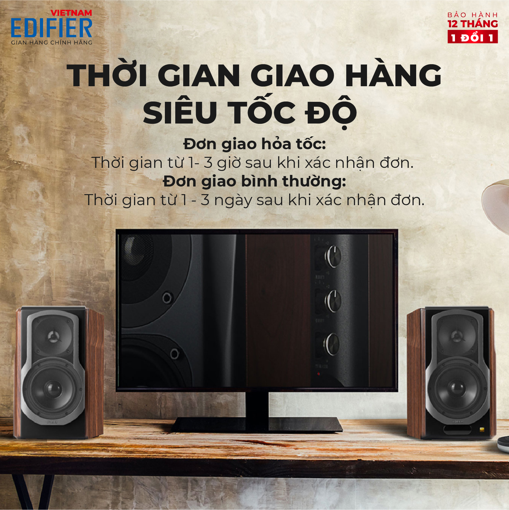 Bộ loa bluetooth Bookshelf Hifi cao cấp EDIFIER S2000MKII - Công nghệ aptX - Kèm dây Monster Cable 2RCA ra 4RCA 2M - Hàng chính hãng