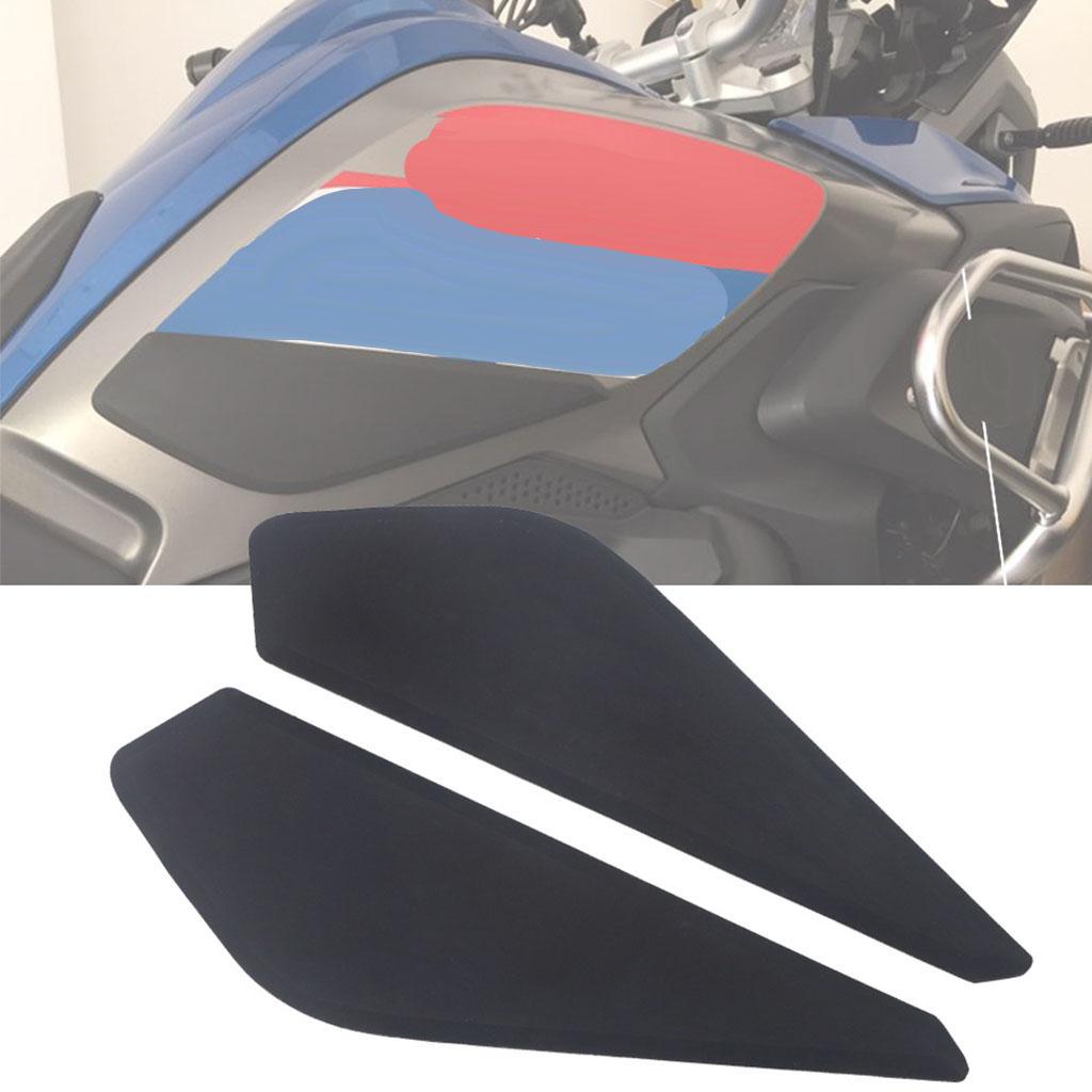 Motorcycle Rubber Tank Traction Pad Knee Grip Protector Sticker Decal Fits for BMW R1200GS LC R1250GS 2018-2019