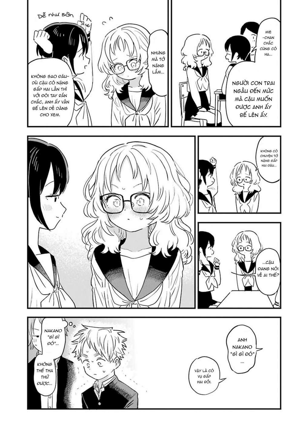 Cô bạn gái mà mình thích lại quên mang kính mất rồi chapter 83.1 15