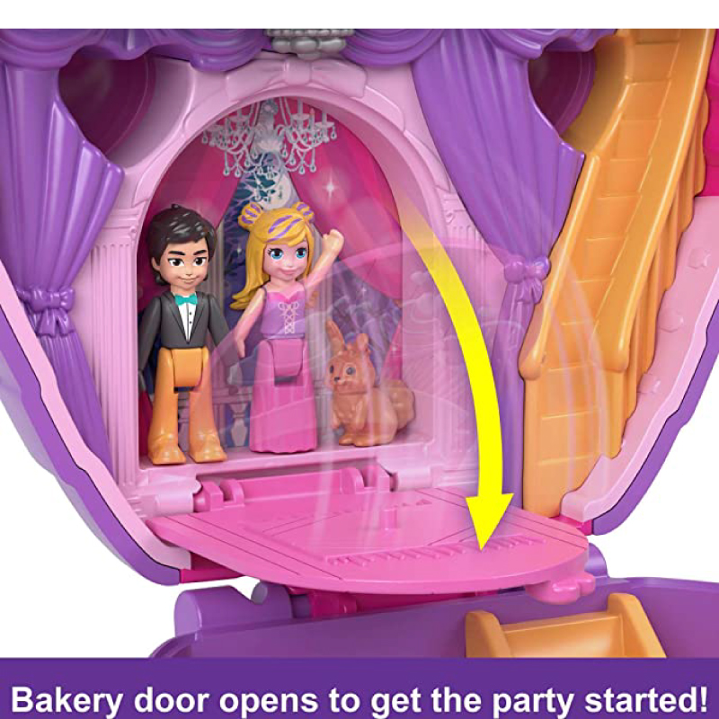 Đồ Chơi POLLY POCKET Và Thế Giới Tiệc Trà Cupcake HKV31/FRY35