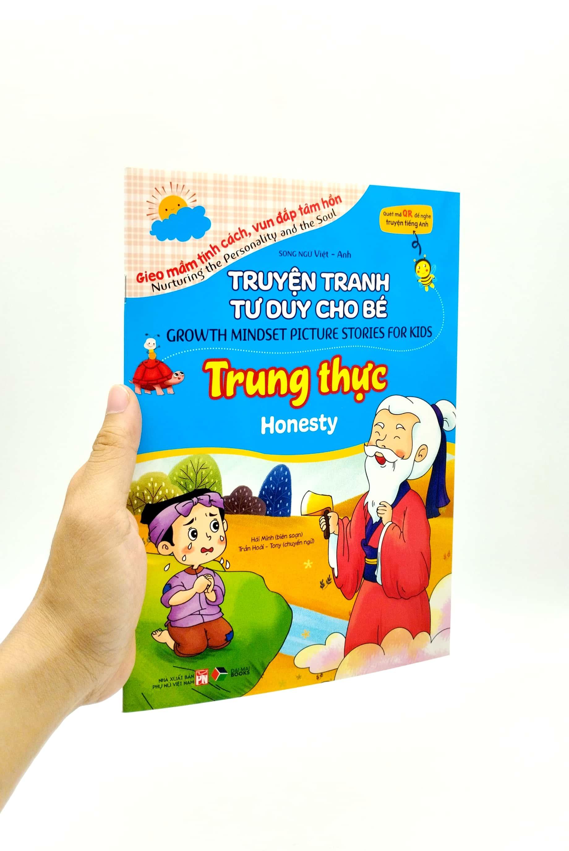 Truyện Tranh Tư Duy Cho Bé - Song Ngữ Việt-Anh - Trung Thực