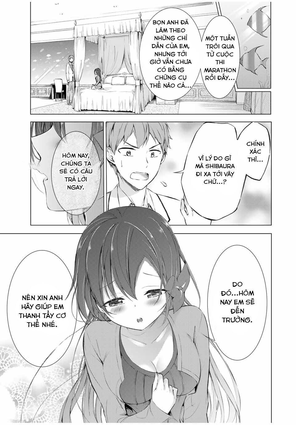 the student council president solves everything on the bed chapter 5.1 3