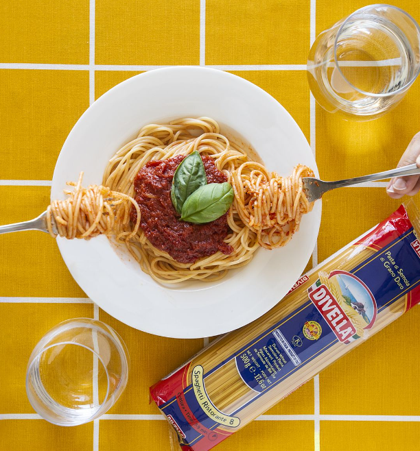 Mì Ý sợi tròn Spaghetti số 8 Divella - 500g